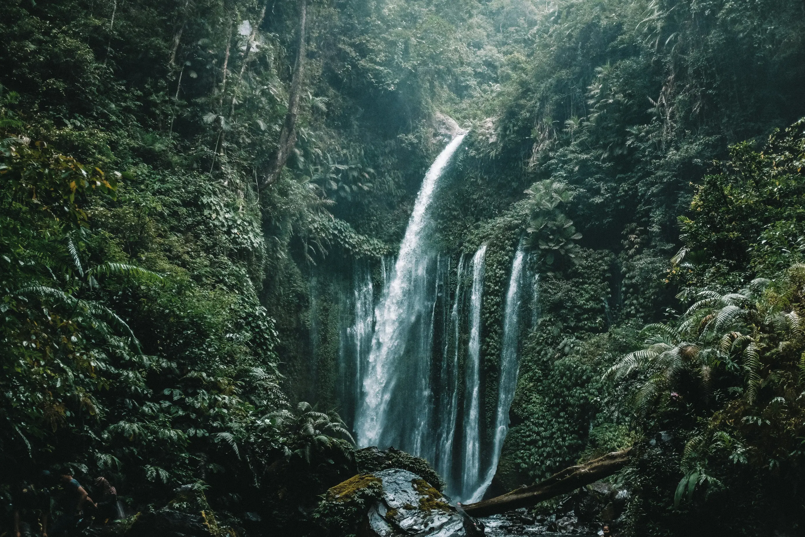 Tiu Kelep and Sendang Gile waterfall North Lombok tour near Mount Rinjani